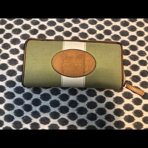 Green Spring Coach Wallet